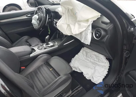 2022 Alfa Romeo Stelvio Ti/Ti Sport from USA, damaged, VIN ZASPAKBN2N7D37405